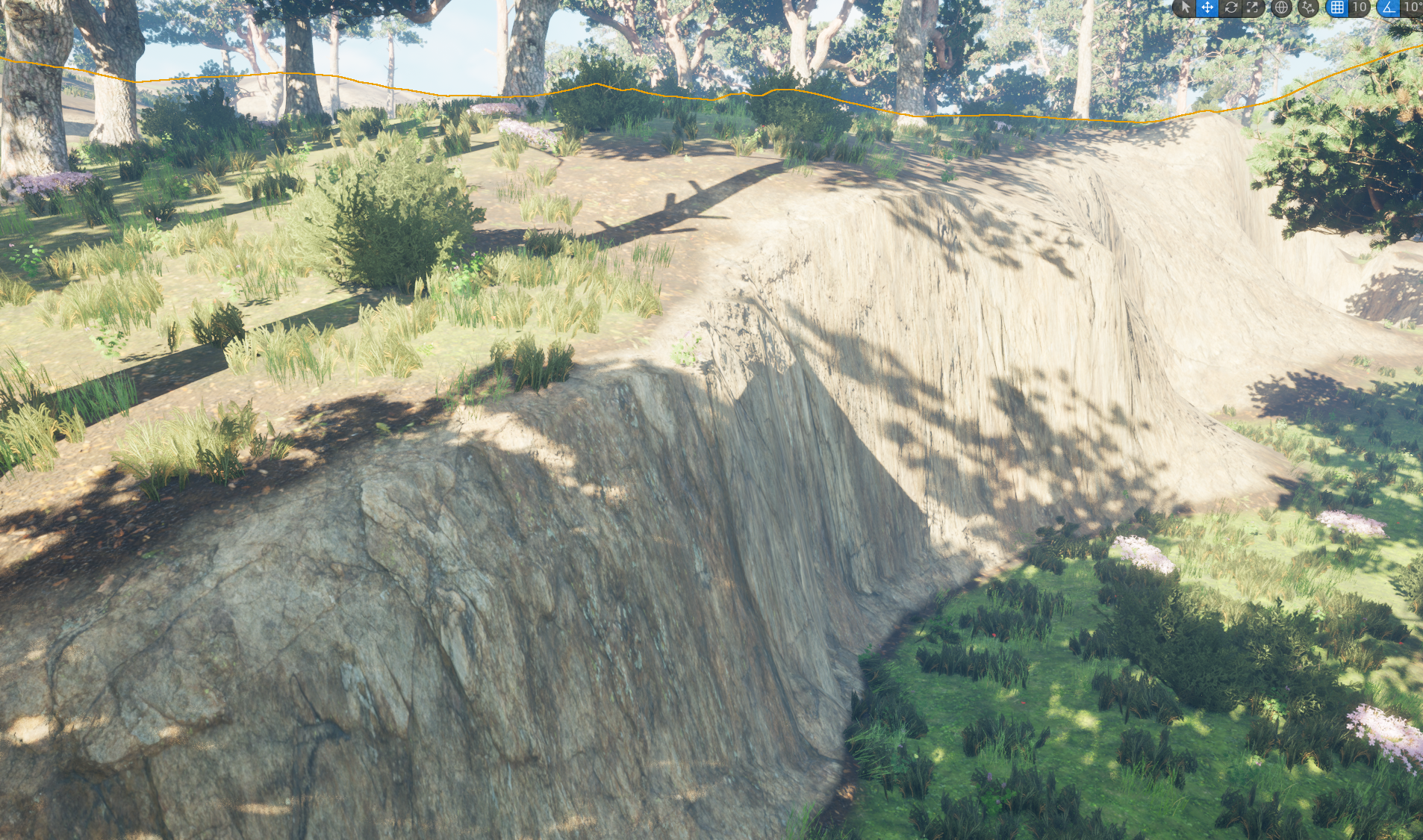 Cliff Environment